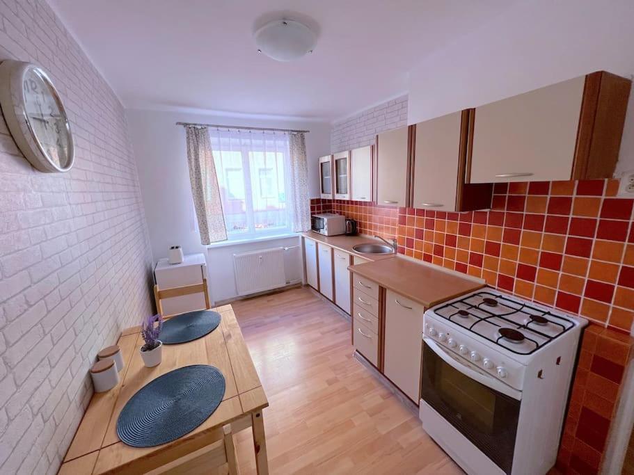 Apartman U Labe Decin Bagian luar foto